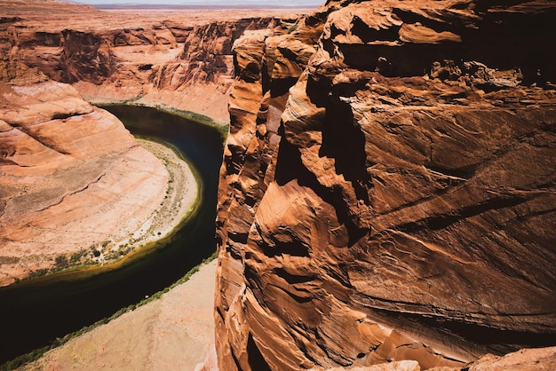 Genießen Sie Freiheit und Entdeckerkonzept Canyon Amerikanischer Nationalpark Grand Canyon