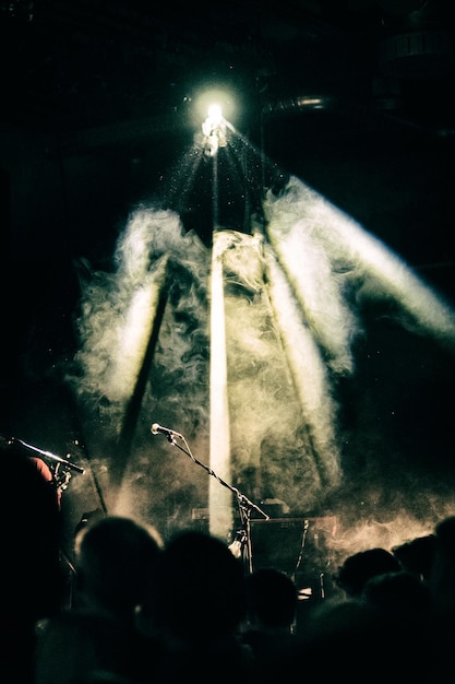 Foto gente en un concierto de música