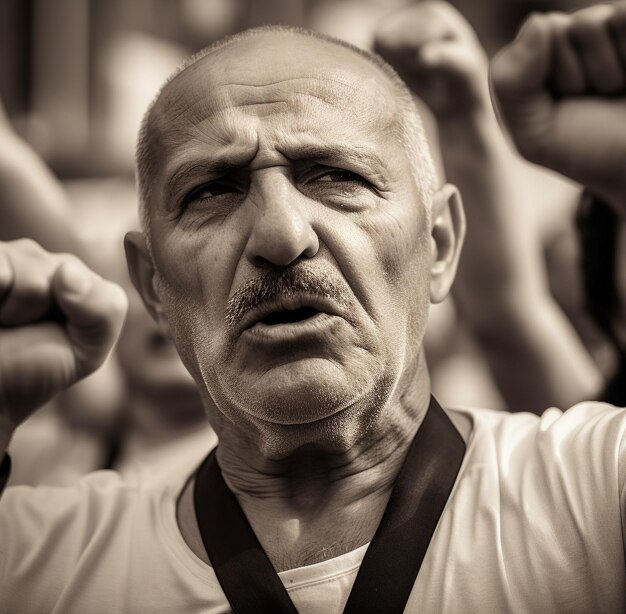 Gente israelí marchando en la calle pidiendo paz judíos en contra de la guerra y en busca de un hogar pacífico