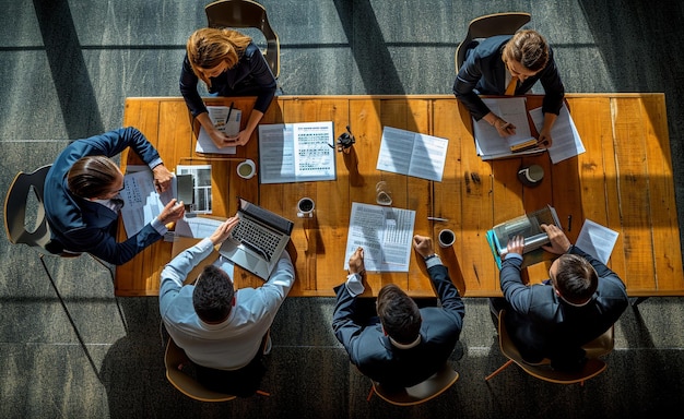 gente de negocios trabajando juntos