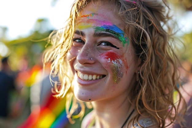 La gente participa en el desfile gay del Orgullo de Milán en Milán