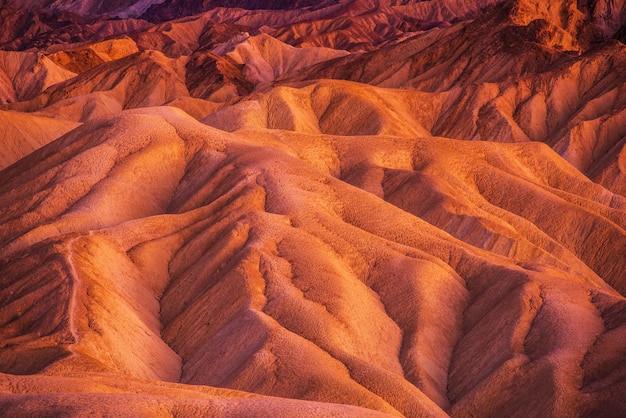 Geología del Parque Nacional Death Valley en California Estados Unidos Formaciones de Death Valley