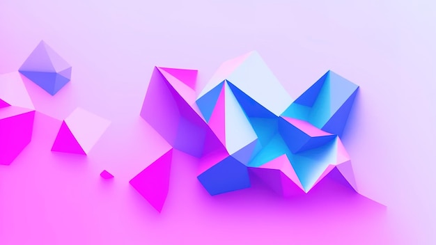 Geometría de la forma del fondo del podio para la representación 3D del producto