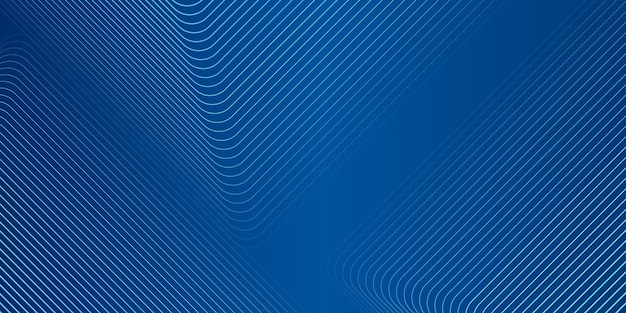 Foto geométrico abstrato e azul com superfície de linha ondulada