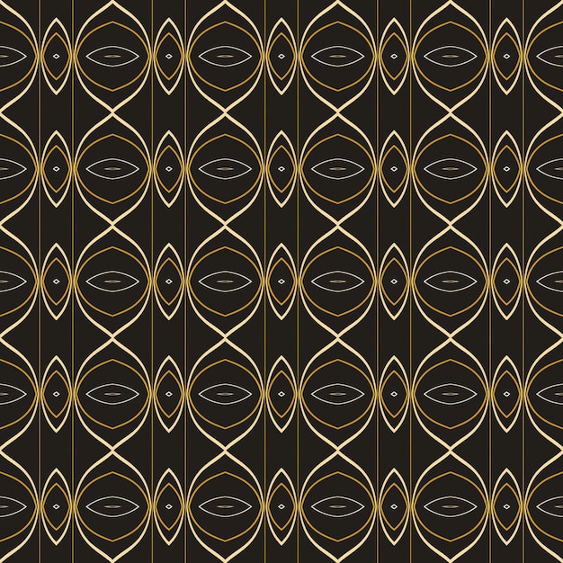 Geometrisch geprägtes, nahtloses Hintergrunddesign für Tapeten aus Stoff
