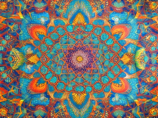 geometrische dmt-muster bild herunterladen