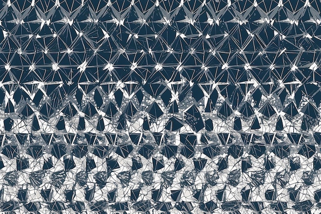 Geometrische Eleganz Nahtloses Polygonmuster für digitales Papier und Textilien