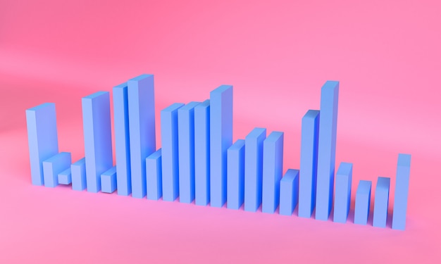 Geometrische Formszene Minimaler Stil