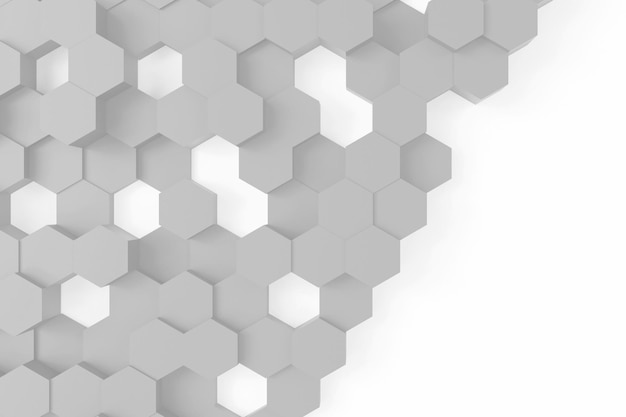 Geometrische weiße Farben, Formen und Muster Abstraktes Hintergrund für kühne Designs
