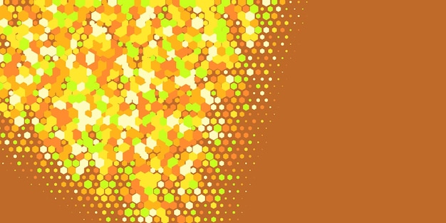 Geometrischer Abstrakt Hexagon mehrfarbiger Hintergrund