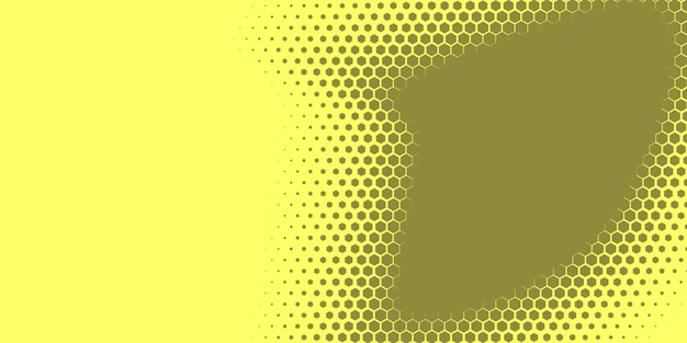 Geometrischer Abstrakt Hexagon Zweifarbiger Hintergrund