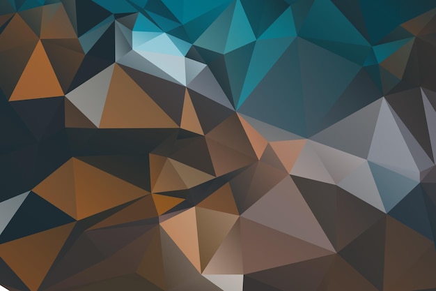 Geometrischer abstrakter Hintergrund Low-Poly-Design