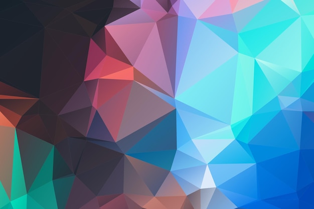 Geometrischer abstrakter Hintergrund Low-Poly-Design