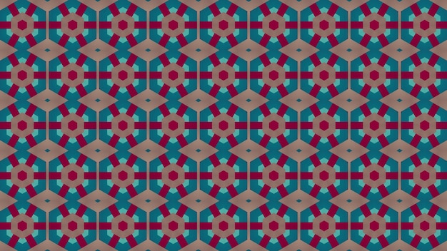 Foto geometrisches musterdesign, stoffmotive, batikmotive, geometrische nahtlose muster