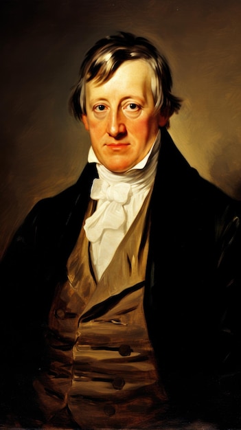 Foto georg wilhelm friedrich hegel fue un filósofo alemán.