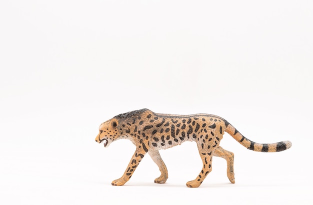 Gepard de brinquedo de plástico realista