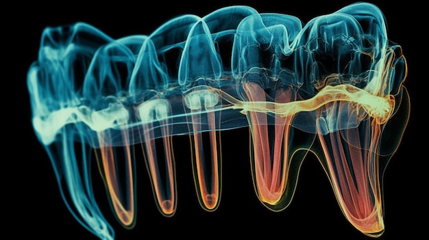 Gerador de raios x de dentes Ai