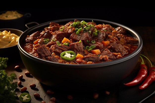 Geräucherte Brisket-Chili