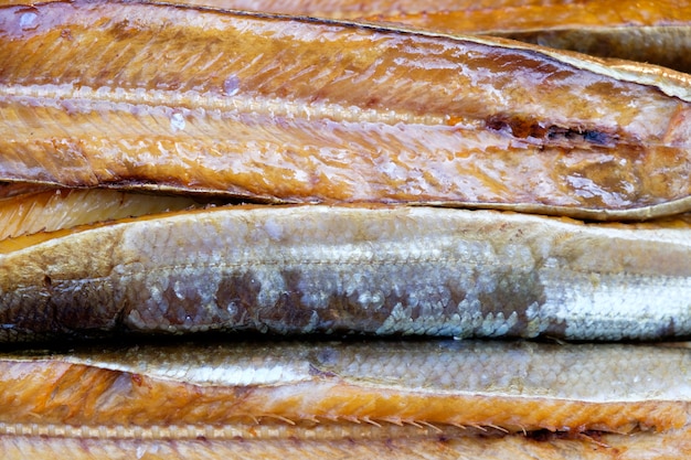 Geräucherter Fisch