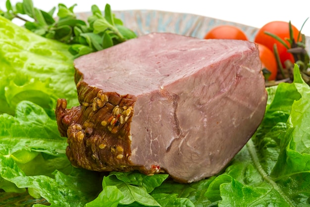 Geräuchertes Rindfleisch