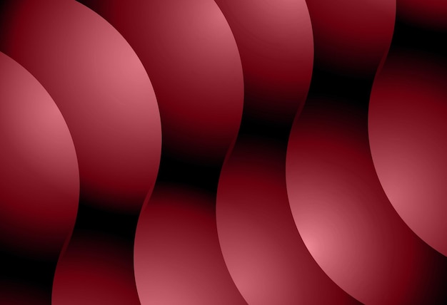 Geranium Pink Abstract diseño de fondo geométrico en 3D