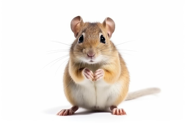 Gerbil foto ilustración realista generativa ai