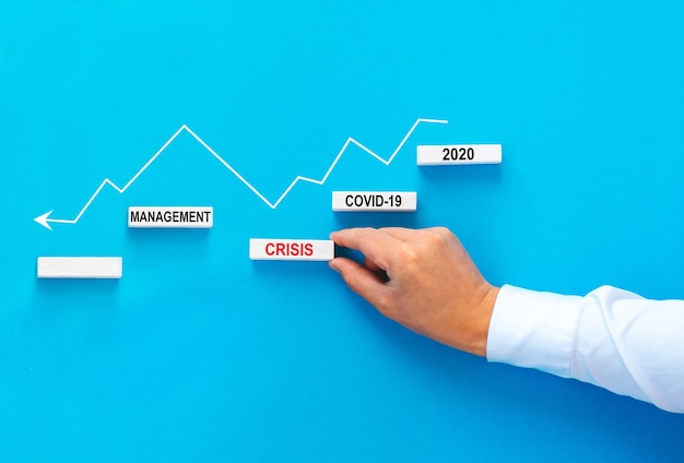 Gerente que motiva el crecimiento de la economía luego de la crisis económica de 2020.