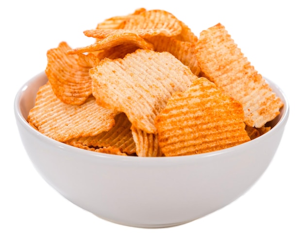 Geriffelte Kartoffelchips