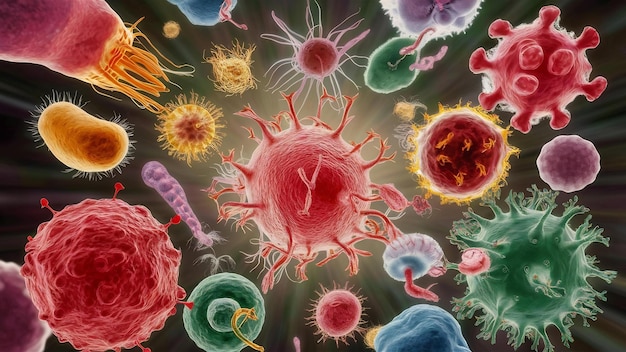 Gérmenes y patógenos microscópicos
