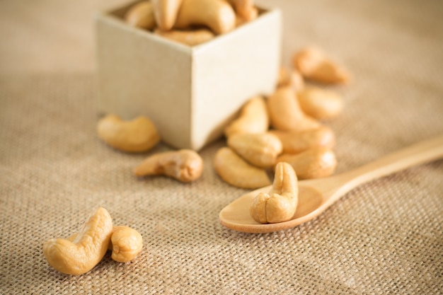 Geröstete Cashewnüsse