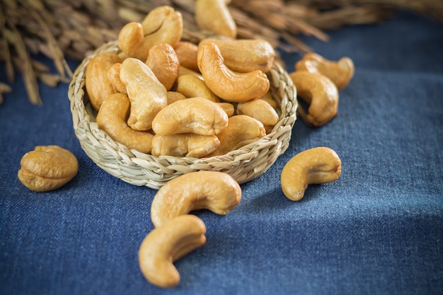 Geröstete Cashewnüsse