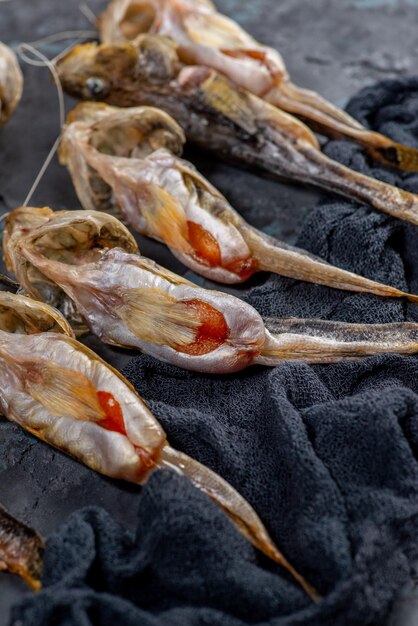 Gesalzener getrockneter Grundelfisch Fischvorspeise für Bier