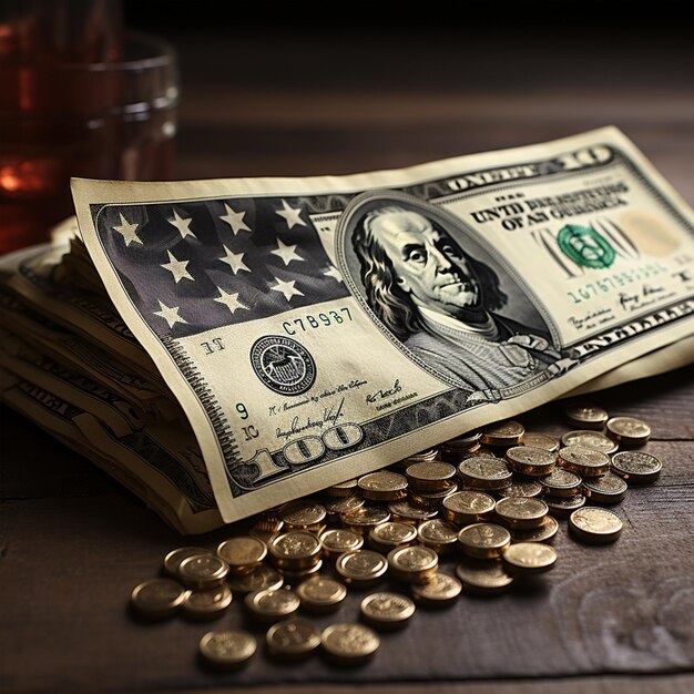 Geschäfts- und Wirtschaftskonzept Vereinigte Staaten Dollar