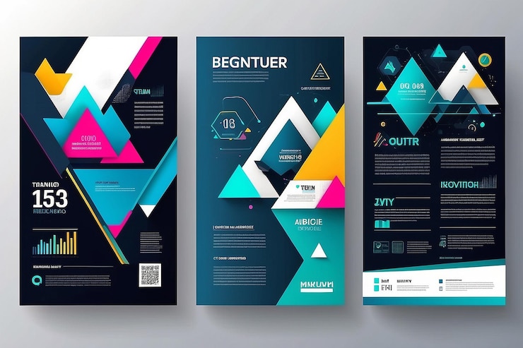Foto geschäftsabstrakte vektorvorlage broschüre design cover modernes layout jahresbericht poster