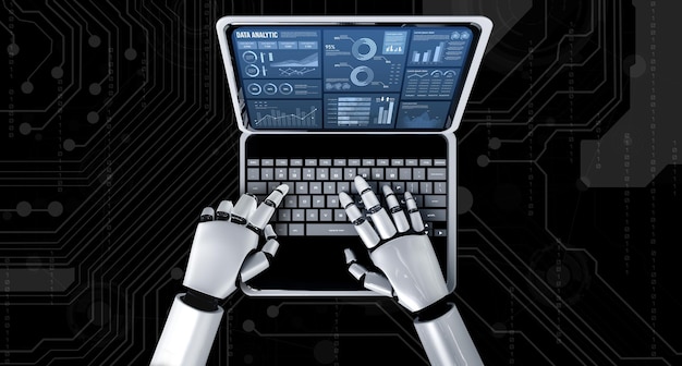Geschäftsdaten-Dashboard bietet geschäftliche Intelligenz-Analysen