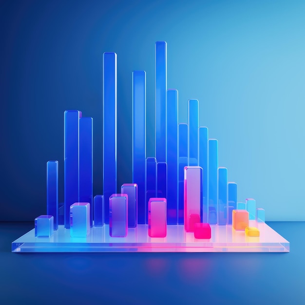 Geschäftsdiagramm Finanzbericht Grafik ai