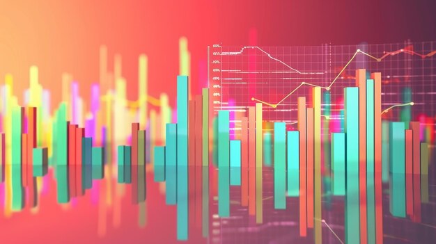 Geschäftskonzeptstatistik Finanzielle Planung Datenanalyse