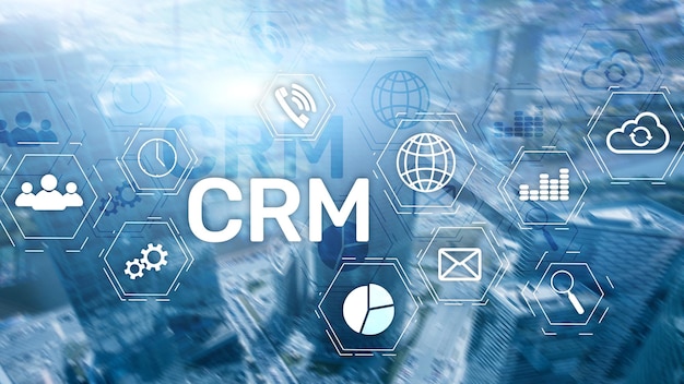 Geschäftskunden-CRM-Management-Analyse-Service-Konzept Relationship Management