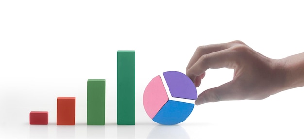 Geschäftsverbindungsdiagramm in der Hand