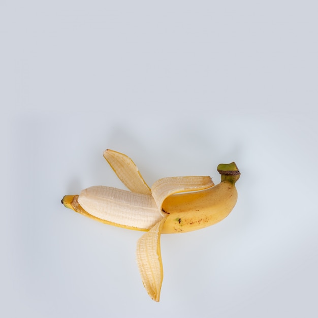 Geschälte Banane