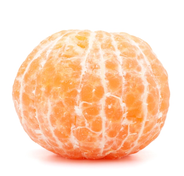 Geschälte Mandarine oder Mandarinenfrucht