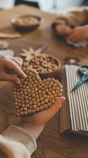 Geschenk für Kinderaktivitäten zum Muttertag und Valentinstag