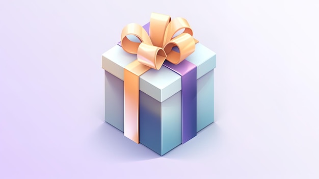 Geschenkboxen Illustration moderne Feiertagsüberraschungsbox Delight Geschenk