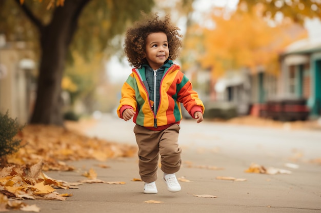 Geschlechtsneutrale Herbstkleidung für Kinder