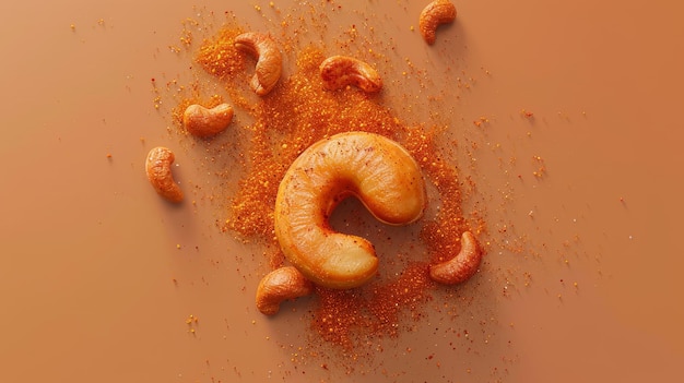 Geschmackvolle Sriracha geröstete Cashew