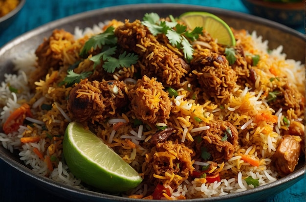 Geschmackvolles Familientreffen Biryani