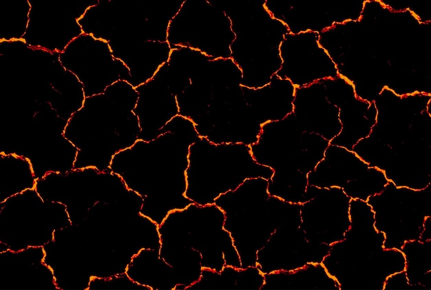 Geschmolzene Lava Textur überhitzte Hölle Hintergrund Berg Magma abstrakte Tapete