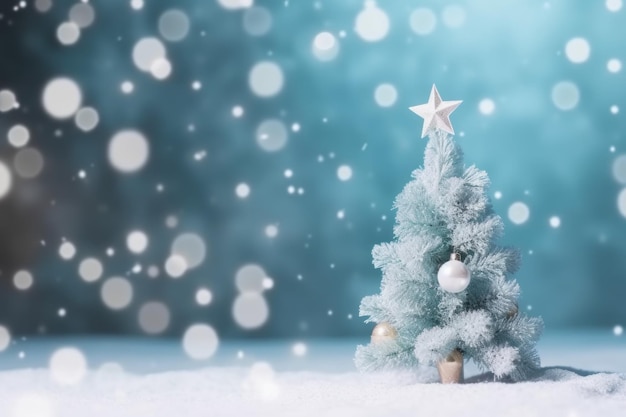 Geschmückter Weihnachtsbaum Generate Ai