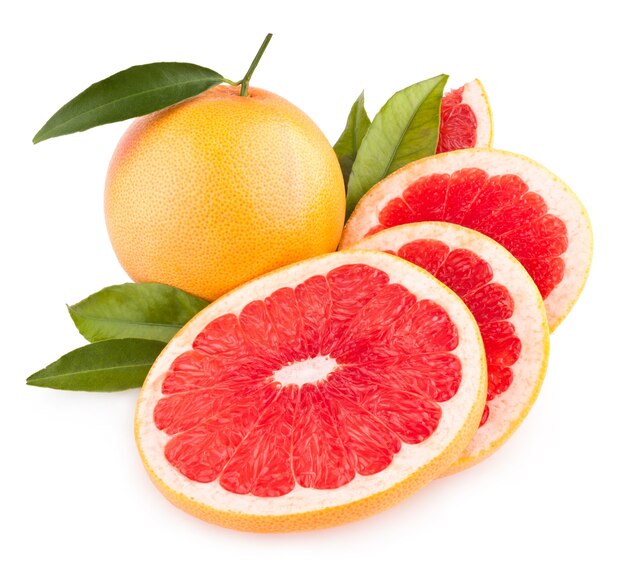 Geschnittene Grapefruit