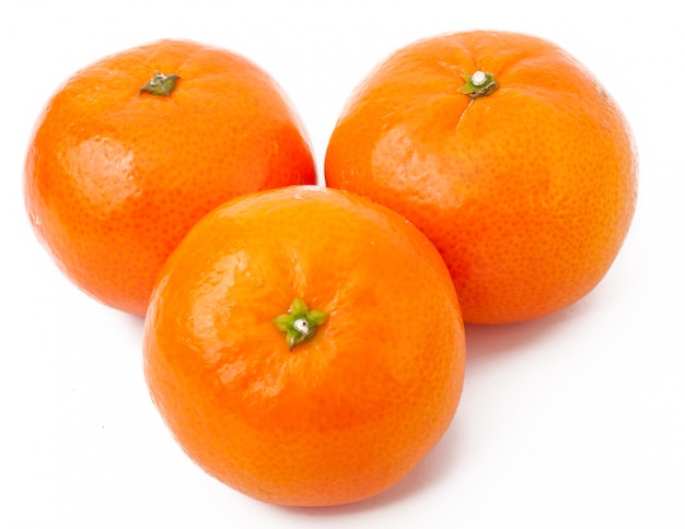 Geschnittene Orangenfrucht